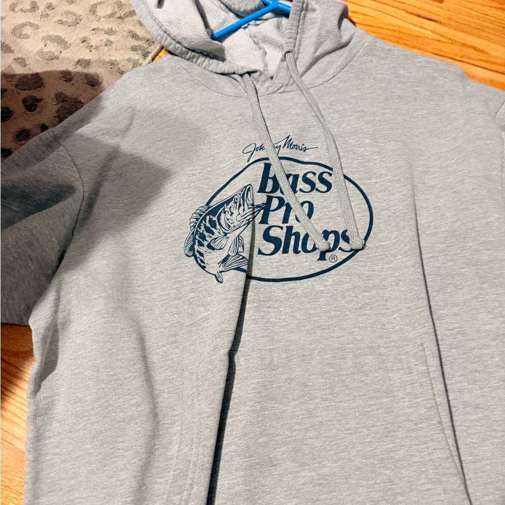 Bass Pro Shops Heather Gray Hoodie